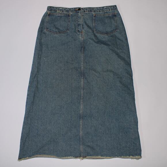 Harve Benard By Benard Holtzman Maxi Denim Skirt  In great condition - Picture 2 of 4